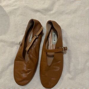 Bella Leather Mary Janes